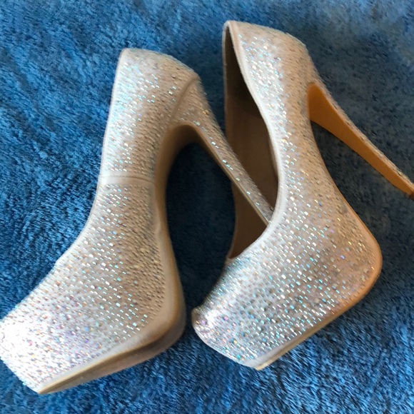 Charlotte Russe Sparkly Heels - Picture 4 of 4